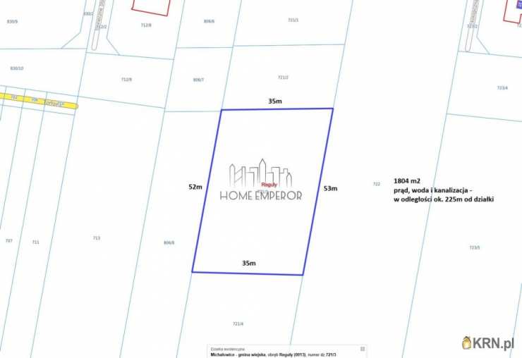 Działki  na sprzedaż, , Reguły, ul. Torfowa