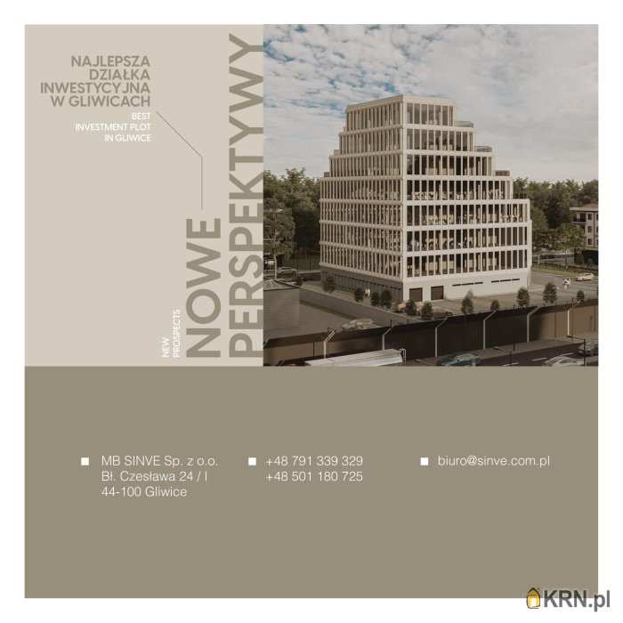 Działki  na sprzedaż, Gliwice, ul. Jagiellońska, 