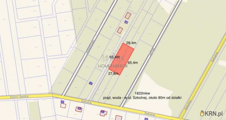 Działki  na sprzedaż, Glinianka, ul. Szkolna, 