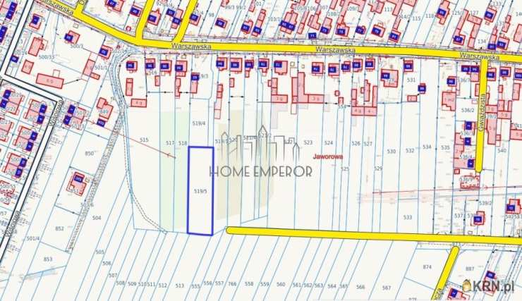 Jaworowa, ul. Warszawska, , Działki  na sprzedaż