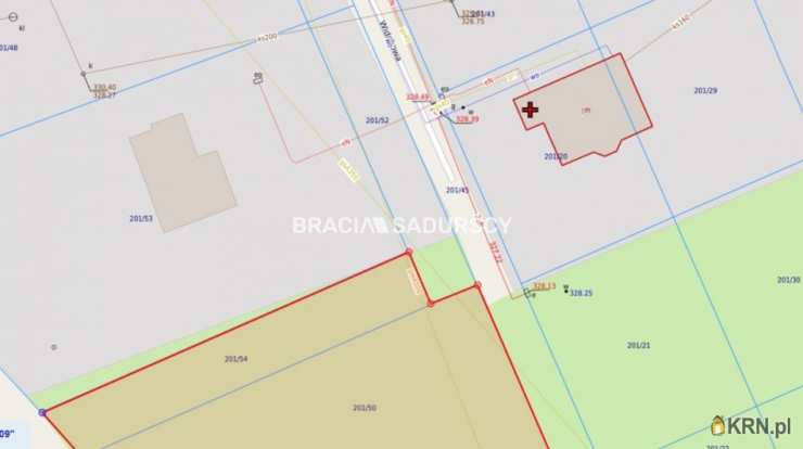 BRACIA SADURSCY NIERUCHOMOŚCI ODDZIAŁ BS5 NOWA HUTA, Działki  na sprzedaż, Szyce, ul. 