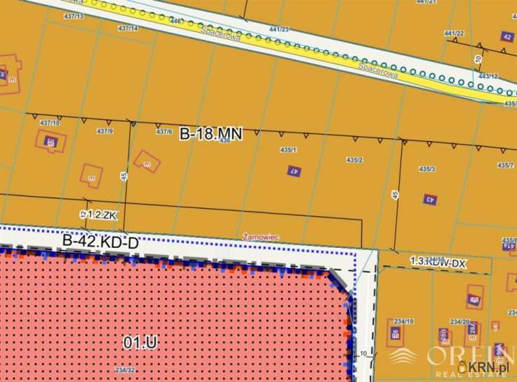 Działki  na sprzedaż, Krokowa, ul. Spacerowa, 