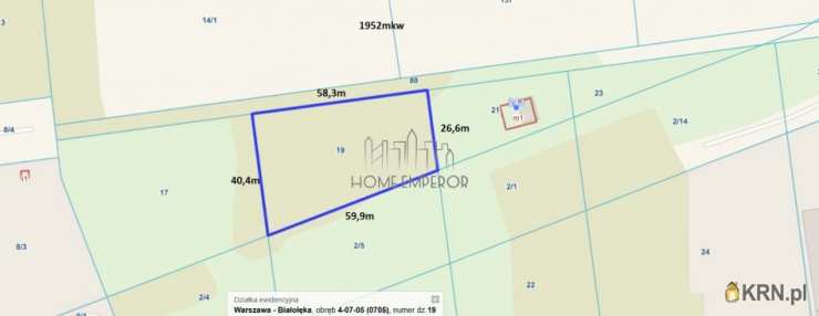 Warszawa, Białołęka/Żerań, ul. Szlachecka, Działki  na sprzedaż, 