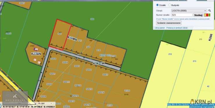 Działki  na sprzedaż, Ligota, ul. , 