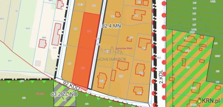 Działki  na sprzedaż, Komorów, ul. Turystyczna, 