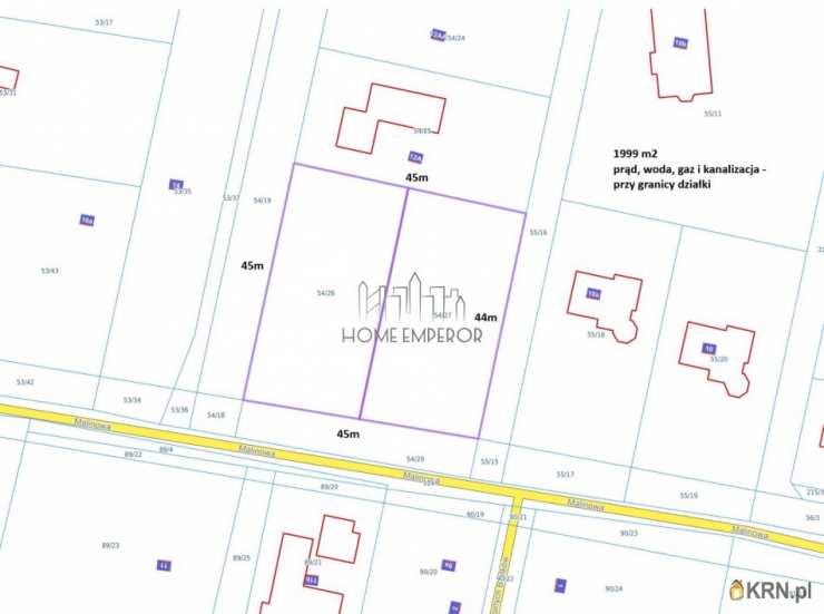 Działki  na sprzedaż, , Stefanowo, ul. Malinowa