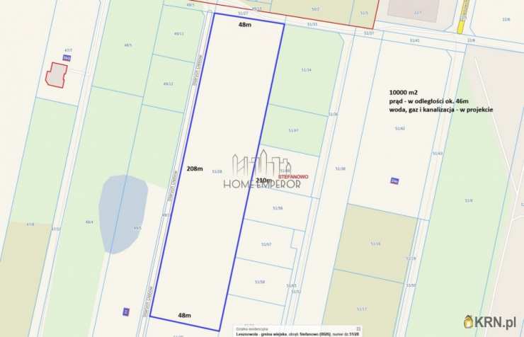 Działki  na sprzedaż, , Stefanowo, ul. 