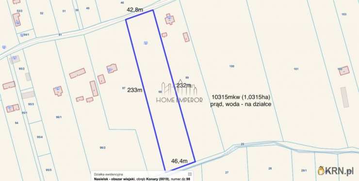 Działki  na sprzedaż, Konary, ul. , 