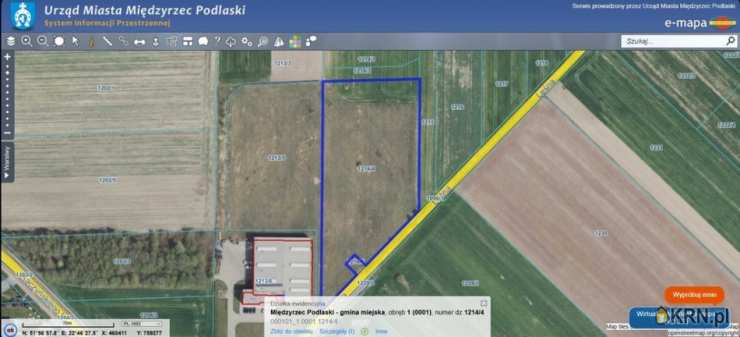 Działki  na sprzedaż, Międzyrzec Podlaski, ul. , 