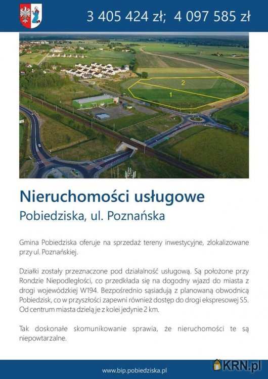 Pobiedziska, ul. , , Działki  na sprzedaż