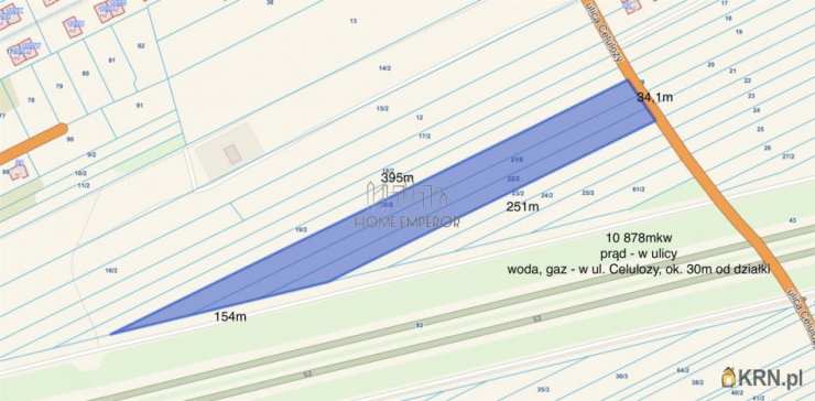 Działki  na sprzedaż, Warszawa, Wawer/Miedzeszyn, ul. Celulozy, 