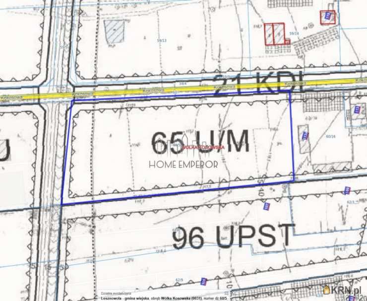 Działki  na sprzedaż, Wólka Kosowska, ul. , 
