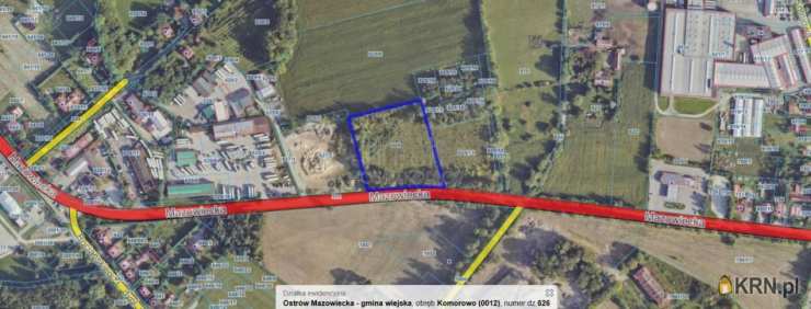 Komorowo, Komorowo-Wodociąg, ul. Mazowiecka, , Działki  na sprzedaż