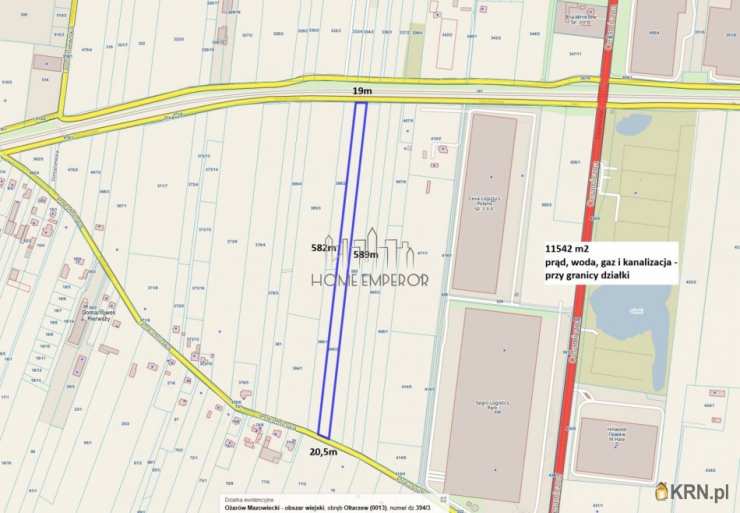 Działki  na sprzedaż, , Ołtarzew, ul. Południowa