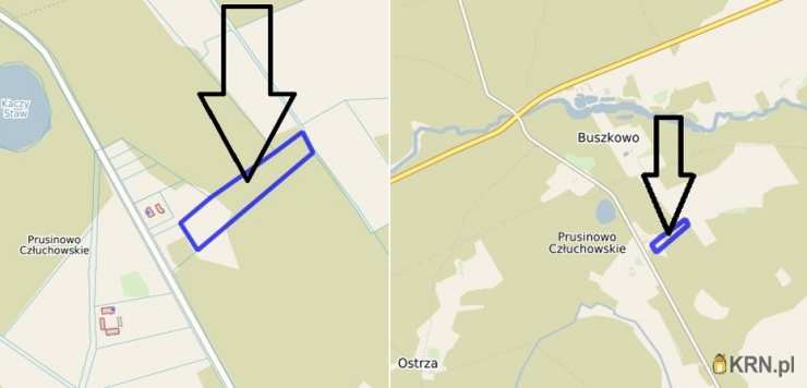 Działki  na sprzedaż, Prusinowo, ul. , 