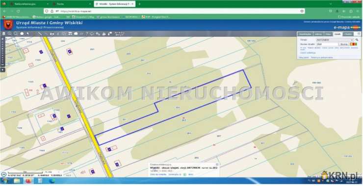 Antoniew, ul. , Działki  na sprzedaż, 