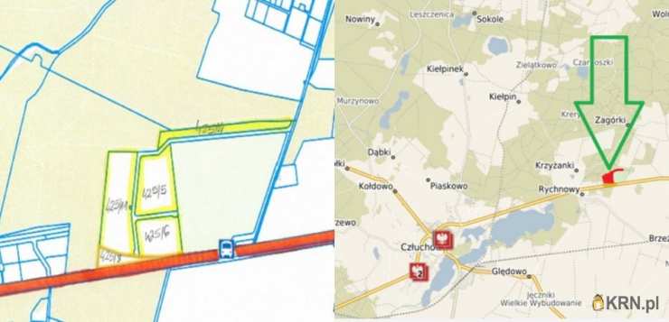 Działki  na sprzedaż, Rychnowy, ul. , 