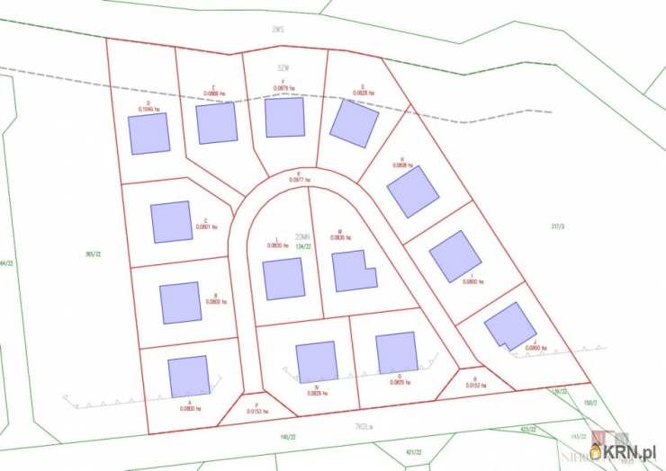 Działki  na sprzedaż, Zawada, ul. , 