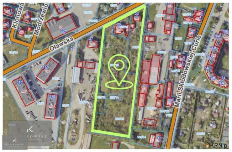 Kosikowski Nieruchomości, Działki  na sprzedaż, Namysłów, ul. Oławska