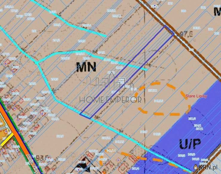 Działki  na sprzedaż, Stare Lipiny, ul. , 