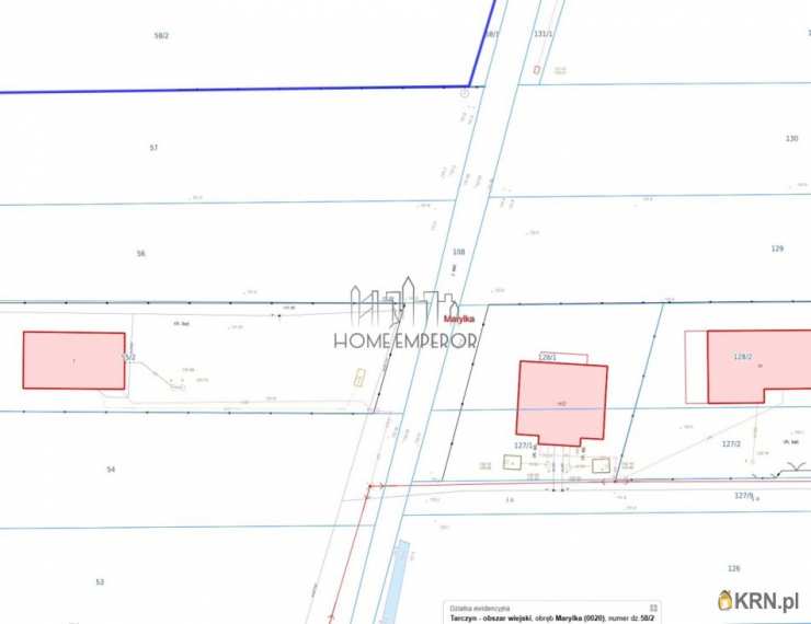 Marylka, ul. Akacjowa, Działki  na sprzedaż, 