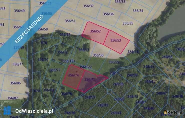 Działki  na sprzedaż, Grabowno Wielkie, ul. , 