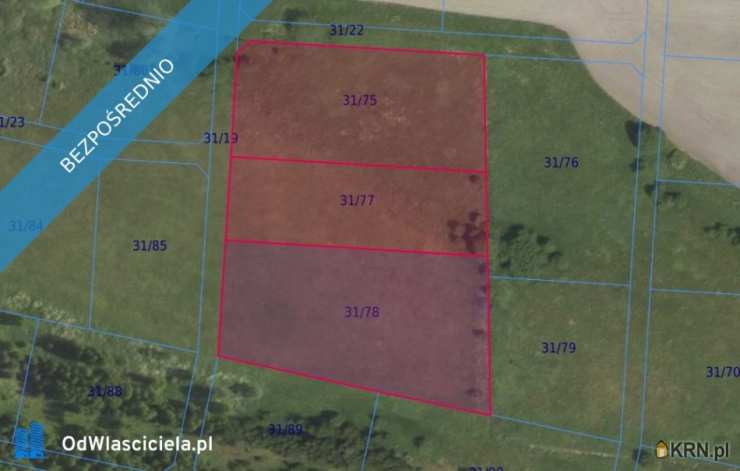 Działki  na sprzedaż, Grabowno Wielkie, ul. , 