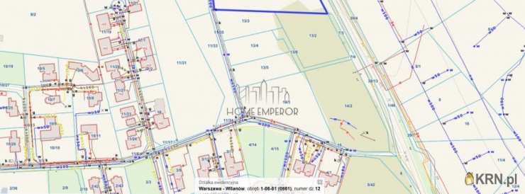 Warszawa, Wilanów/Kępa Zawadowska, ul. Włóki, , Działki  na sprzedaż