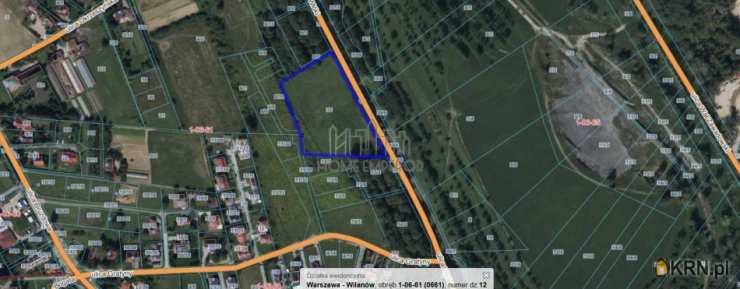 , Warszawa, Wilanów/Kępa Zawadowska, ul. Włóki, Działki  na sprzedaż