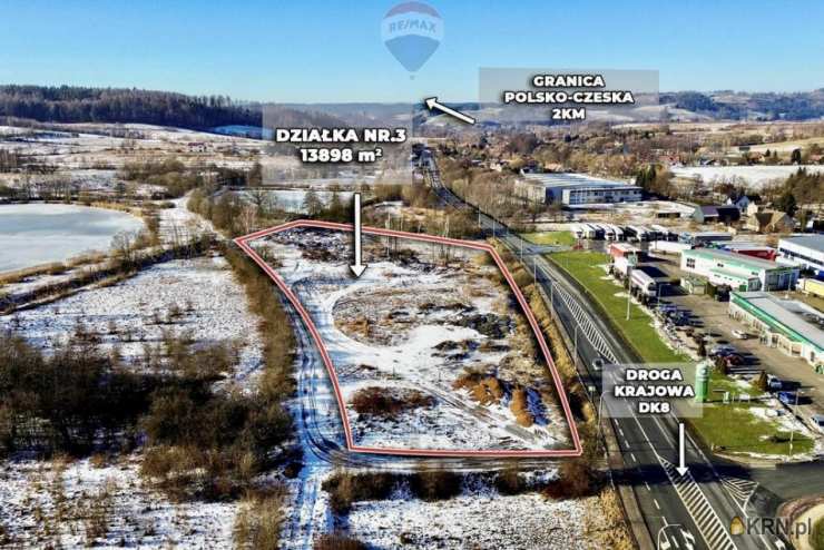 , Działki  na sprzedaż, Kudowa-Zdrój, ul. 