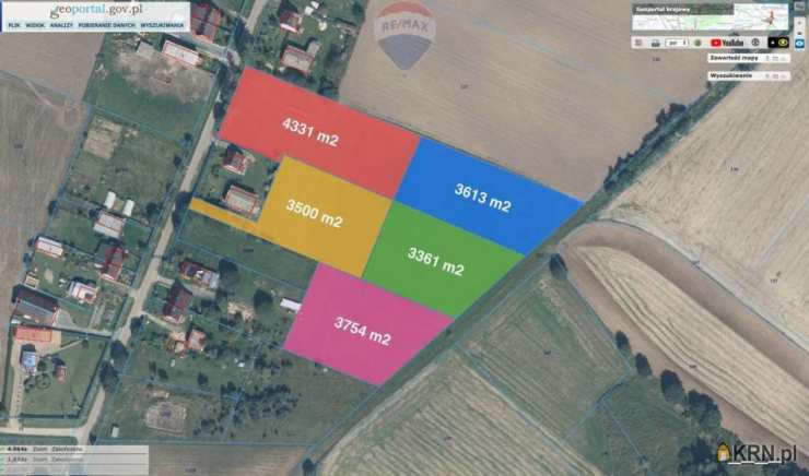 Działki  na sprzedaż, Podole Małe, ul. , 