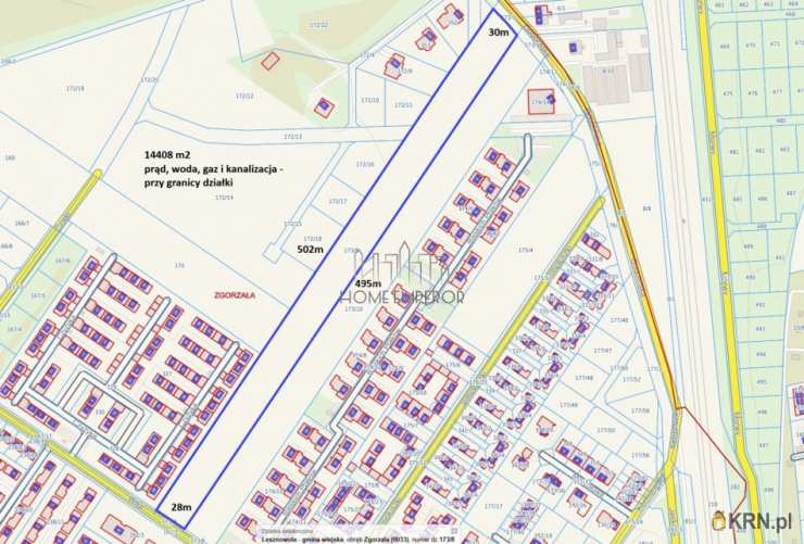 Działki  na sprzedaż, , Zgorzała, ul. Wilgi