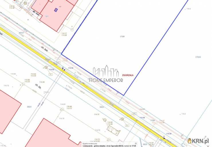 Zgorzała, ul. Wilgi, Działki  na sprzedaż, 