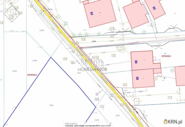 Zgorzała, ul. Wilgi, , Działki  na sprzedaż