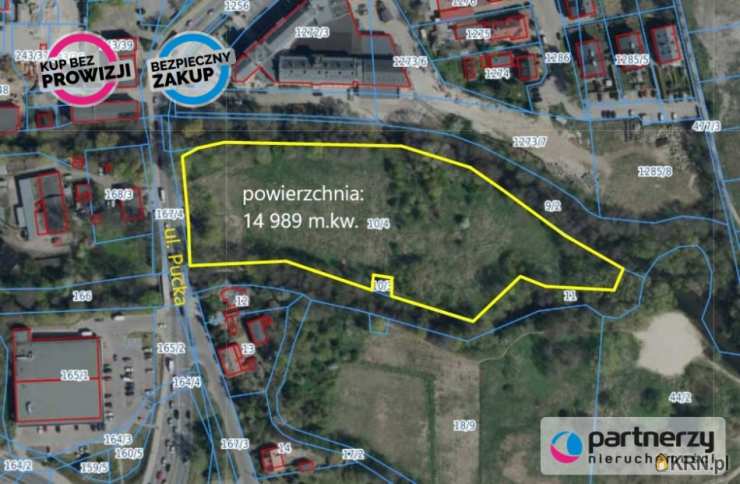 Działki  na sprzedaż, Reda, ul. Pucka, 