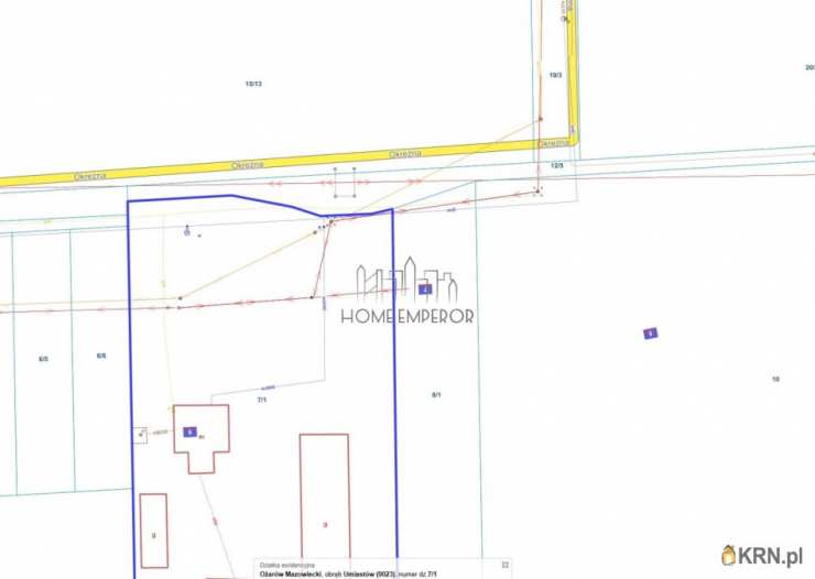 Umiastów, ul. Okrężna, Działki  na sprzedaż, 