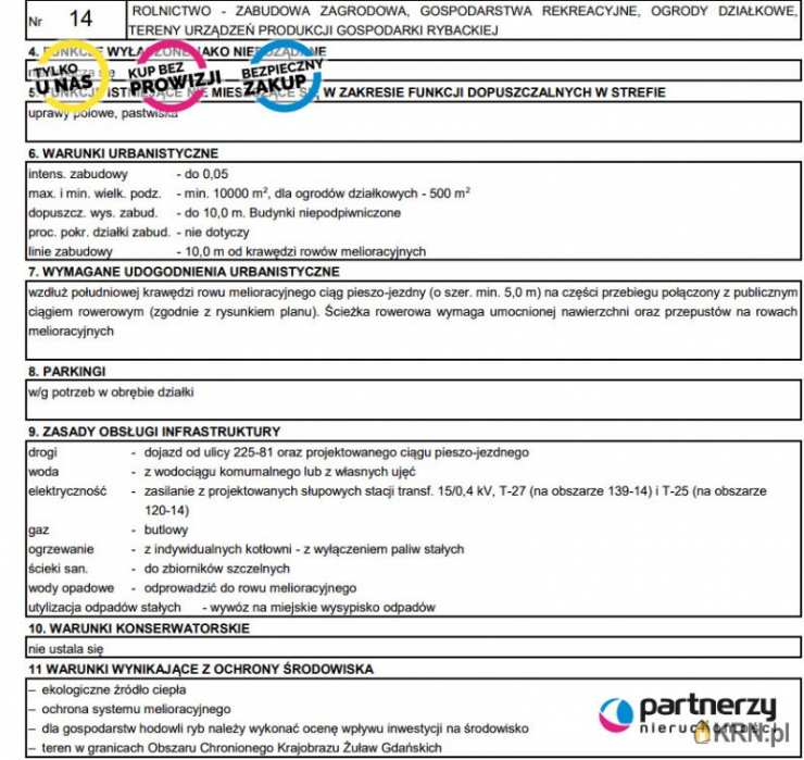 Działki  na sprzedaż, , Gdańsk, Wyspa Sobieszewska/Sobieszewo, ul. Klimatyczna