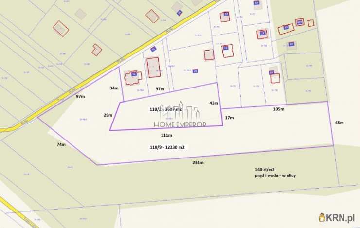 Działki  na sprzedaż, Wola Karczewska, ul. Rutki, 