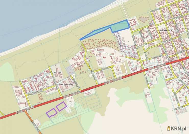 Działki  na sprzedaż, Międzywodzie, ul. , 