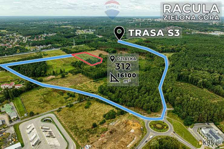 RE/MAX Polska, Działki  na sprzedaż, Zielona Góra, ul. 