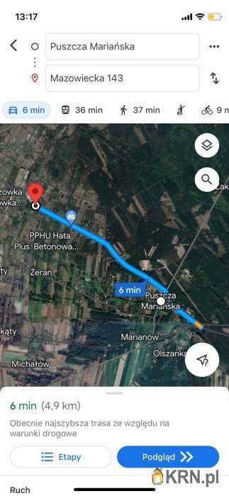 Działki  na sprzedaż, Budy Zaklasztorne, ul. Mazowiecka, 