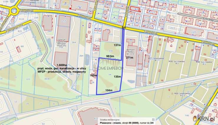 , Piaseczno, ul. Geodetów, Działki  na sprzedaż