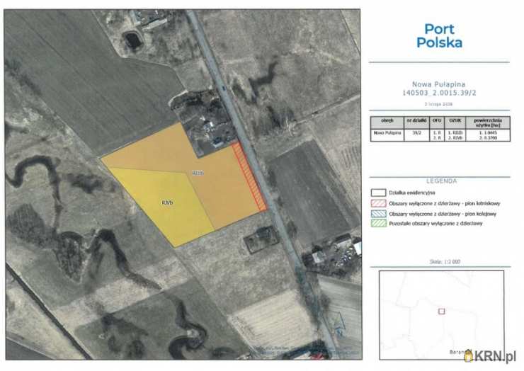 Nowa Pułapina, ul. , , Działki  do wynajęcia
