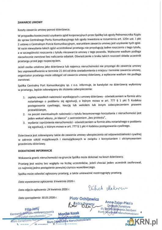 Nowa Pułapina, ul. , , Działki  do wynajęcia