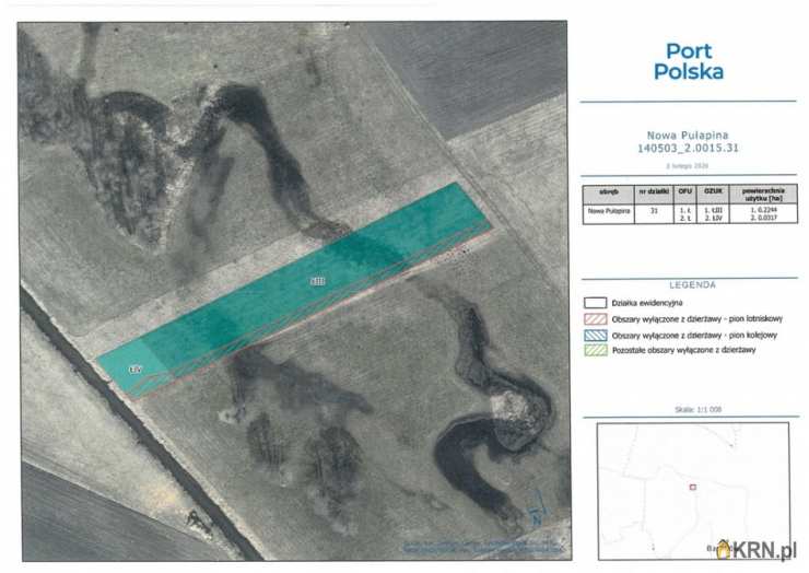 , Działki  do wynajęcia, Nowa Pułapina, ul. 