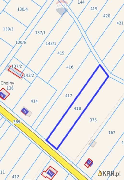 , Choiny, ul. , Działki  na sprzedaż