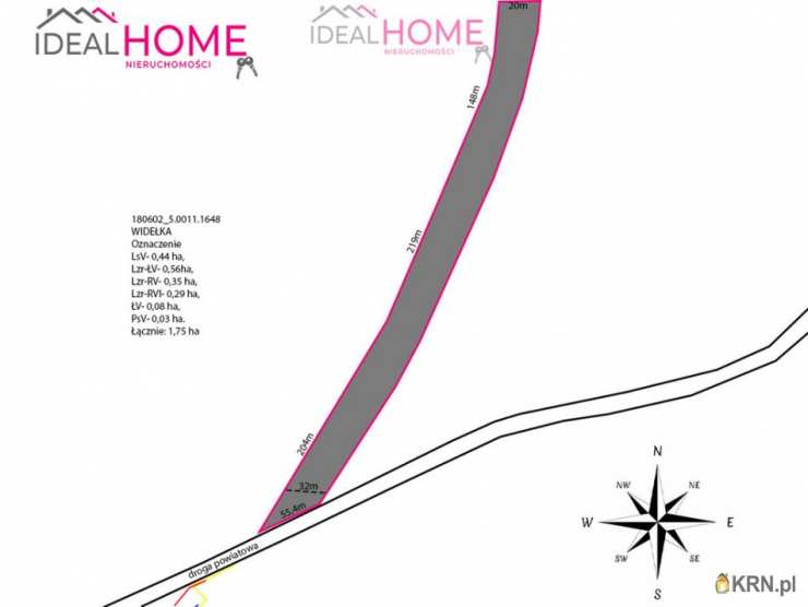 Widełka, ul. , , Działki  na sprzedaż