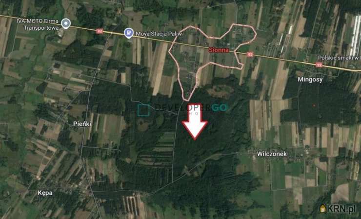 Działki  na sprzedaż, Sionna, ul. , 