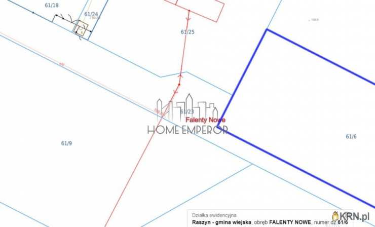 Falenty Nowe, ul. Na Wzgórzu, , Działki  na sprzedaż