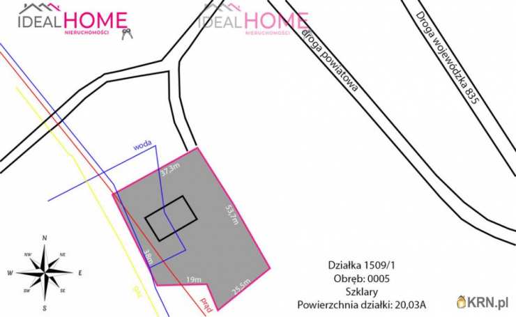 , Szklary, ul. , Działki  na sprzedaż